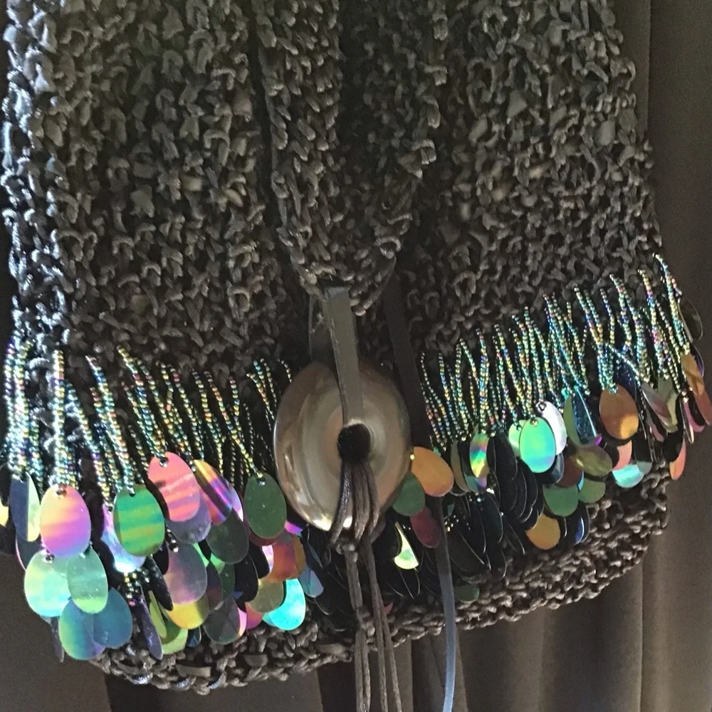 Hand Made Ribbon Bag - Picture 2 of 5